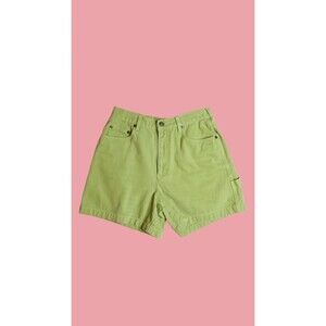 Y2K. 2000s NEWPORT NEWS JEANOLOGY. Olive Green Carpenter Denim Jeans Shorts. Med